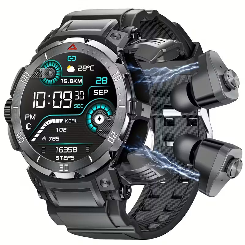 PAAZOMU 2025 New 3-in-1 Smart Watch