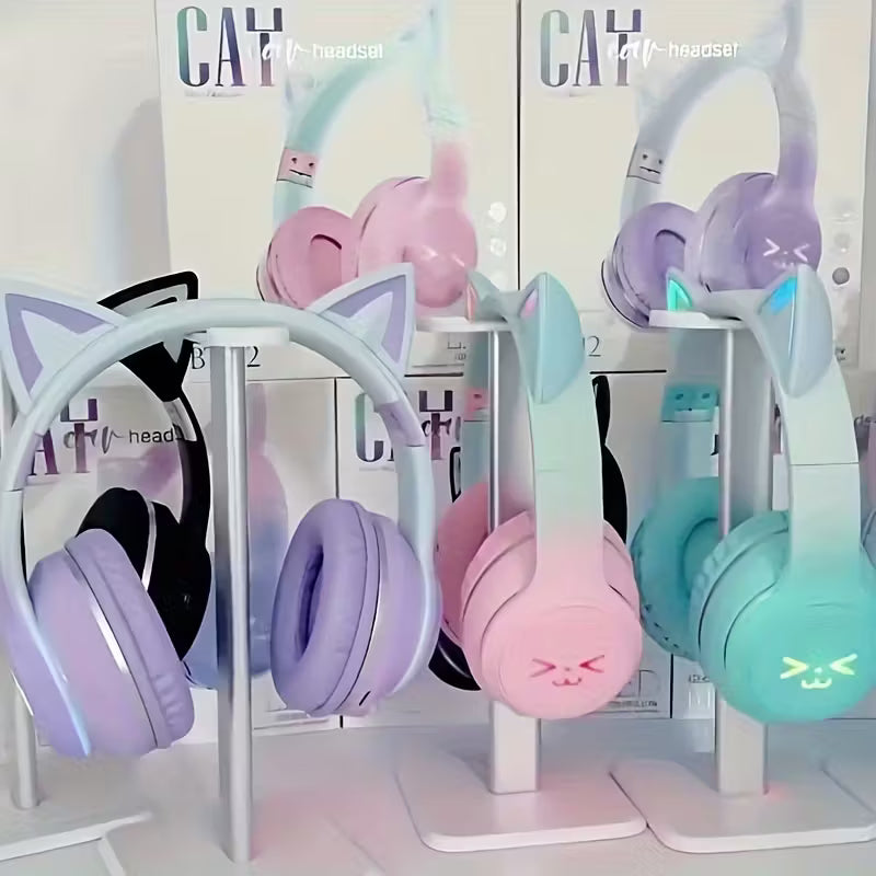 5.1 Chip Wireless Over-Ear Headset with Large Battery Capacity